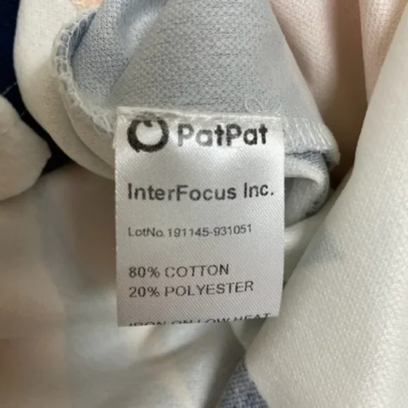 PatPat White with Geometric Design Midi Dress - S - Picture 8 of 8